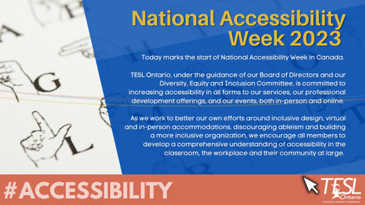 National Accessibility Week image